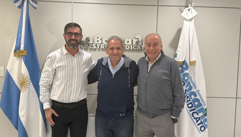 Reunión entre Sergio Palazzo, Jorge Deantoni y Rodrigo Estigarribia