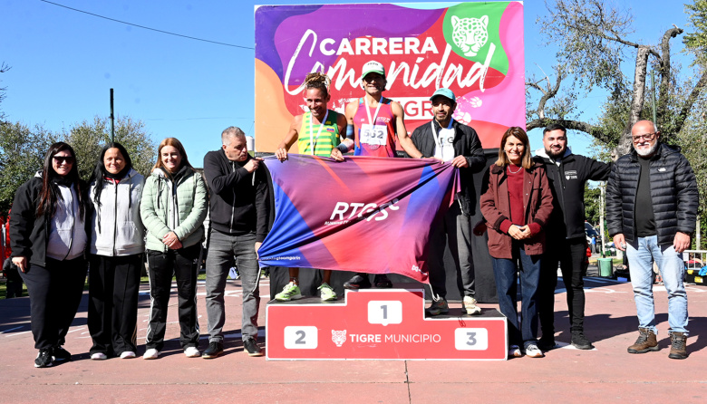 Miles de vecinos y vecinas disfrutaron una nueva edición de la Carrera Comunidad Tigre en General Pacheco