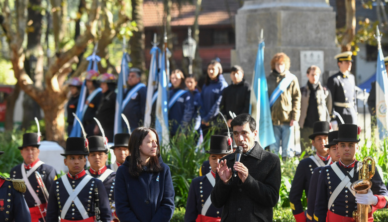Vicente López, la Capital del Himno, rindió homenaje a la canción patria en su 213° aniversario