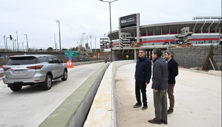La Ciudad habilitó el nuevo ramal del Puente Labruna y reorganizó el tránsito en Núñez