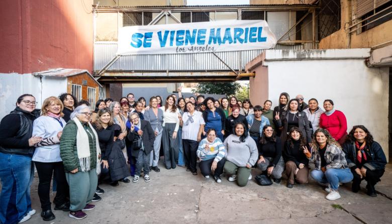 Mariel Fernández recorrió espacios productivos, educativos y comunitarios en Tres de Febrero