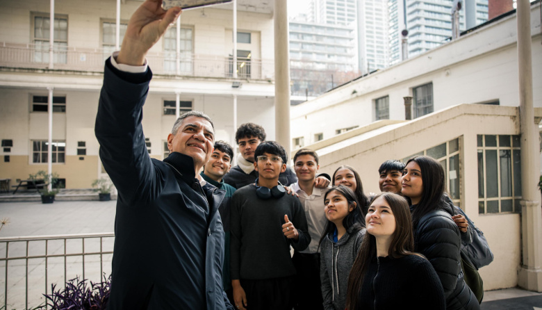 La Ciudad ya terminó más de 100 obras de renovación integral en escuelas y pone en valor el histórico colegio Otto Krause
