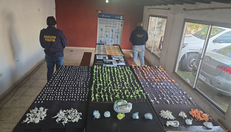 Grand Bourg: desarticularon una banda narco y secuestraron más de 1,7 kilos de cocaína tras tres allanamientos