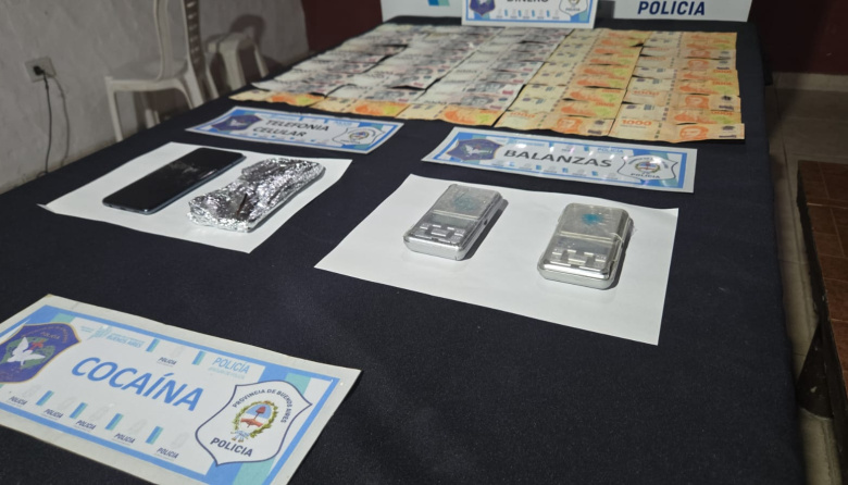 Allanamientos en Grand Bourg: secuestraron cocaína y detuvieron a cuatro personas