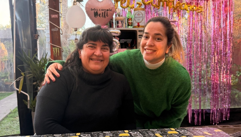 Abigail Mercado visitó la Biblioteca Leonardo Favio y conoció el trabajo de sus integrantes