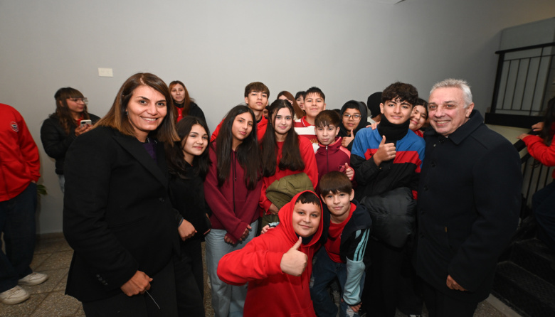 En General Pacheco, Julio Zamora inauguró la remodelación y ampliación de la EES N°26 “Jorge Luis Borges”