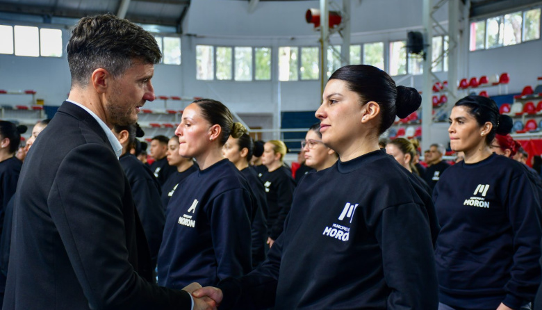 Morón comenzó a formar a los primeros 150 agentes de su nueva Policía Municipal