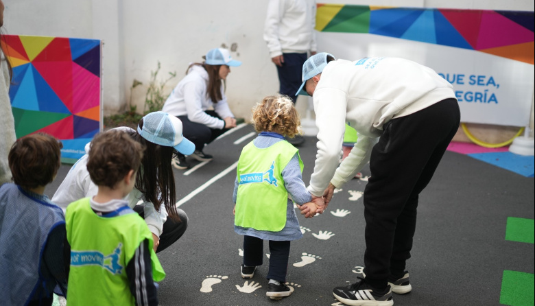 Se inauguró en el Jardín n°8 de Vicente López el primer patio adaptado Joy of moving