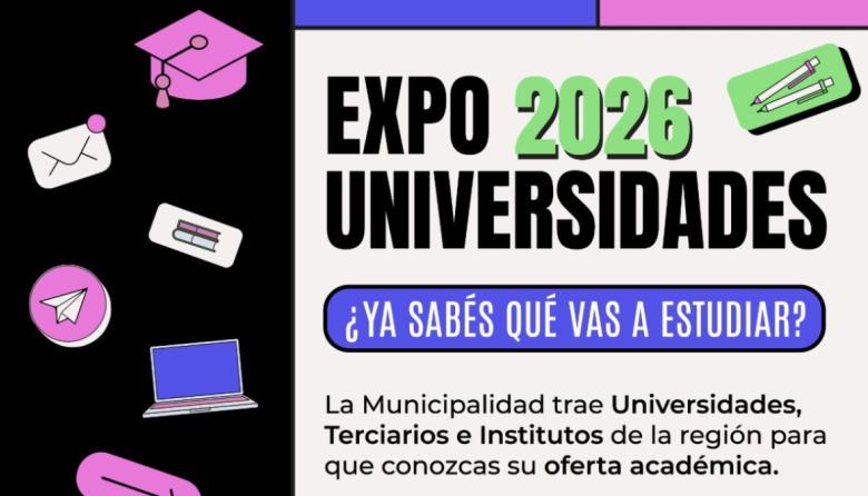 Una nueva edición de Expo Universidades llega a Tres de Febrero