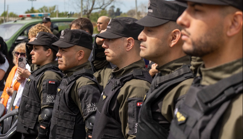 San Isidro sumó 25 nuevos agentes a su división motorizada de seguridad