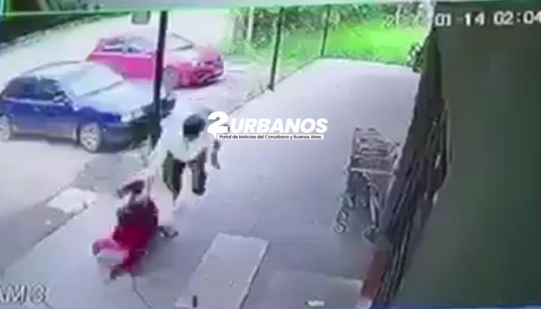 Florencio Varela: delincuentes robaron un almacén y patearon en la cabeza a la dueña