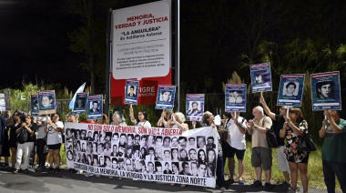 En la Semana de la Memoria, el Municipio de Tigre acompañó la marcha al ex astillero Astarsa
