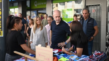 Rodríguez Larreta en Ramos Mejía y San Justo: “Si a diez minutos de acá pudimos mejorar la seguridad, también lo vamos a hacer en La Matanza”