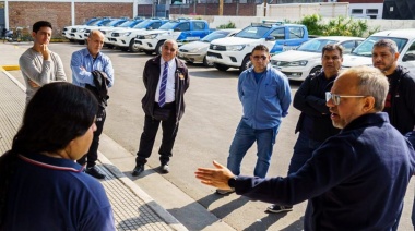 Valenzuela anunció medidas de seguridad para colectiveros y pasajeros en Tres de Febrero