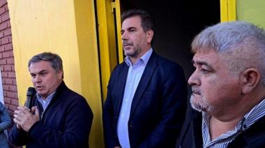Santiago López Medrano y Cristian Ritondo inauguraron un local en Billinghurst