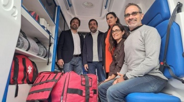 Fernando Moreira, junto a Nicolás Kreplak inauguraron, el nuevo Centro de Salud de Billinghurst