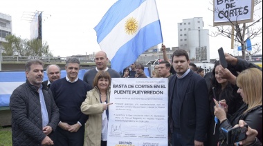 Patricia Bullrich y Jorge Macri firmaron un compromiso para terminar con los cortes en el Puente Pueyrredón