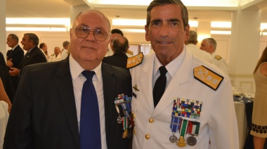 Ex combatientes de Malvinas presenciaron el acto de asunción del nuevo jefe de la Armada Argentina
