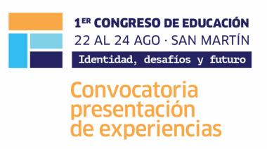 San Martín convoca a participar del Primer Congreso de Educación de la ciudad