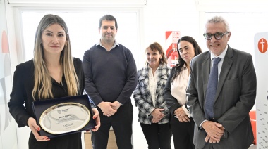 En Tigre centro, Julio Zamora acompañó la inauguración de una nueva sucursal del Banco Galicia
