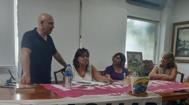 Mónica Schlottauer visitó el STMVL previo al 8M: "El movimiento feminista no lo van a sacar de la calle"