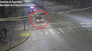 Circulaba por General Pacheco en un auto con actitud sospechosa: el COT lo identificó y fue detenido por portar un arma de fuego y drogas