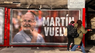 Las calles de Morón avisan: “Martín vuelve”