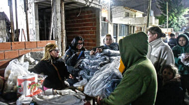 Juan Pablo Zaragoza encabezó operativo solidario en Escalada