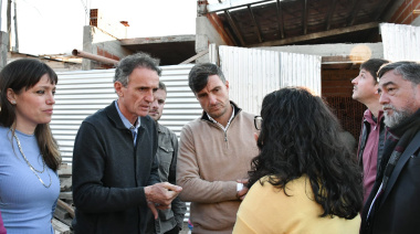 Ghi y Katopodis recorrieron obras estratégicas en Morón