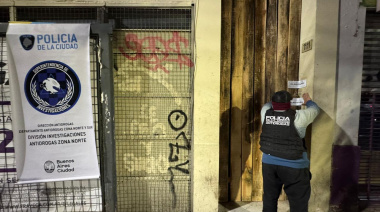 Dos búnkers narco tapiados y cuatro detenidos tras allanamientos en San Cristóbal