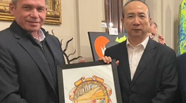 Juan Manuel Laborde se reunió con el embajador de China para fortalecer vínculos con Tigre