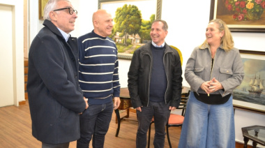 En plena campaña electoral, Julio Zamora recorrió el Sindicato de Municipales de Vicente Lopez