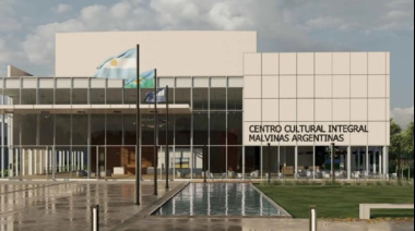 Nardini recorrió avances de la primera etapa de construcción del Teatro Municipal