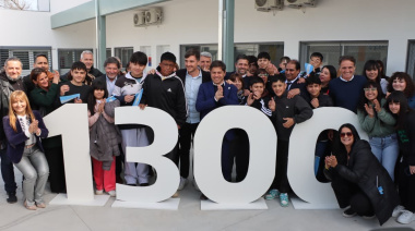 Ghi y Kicillof inauguraron el nuevo edificio de la Escuela Secundaria N°48