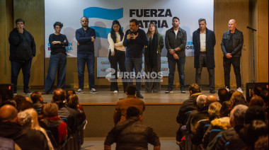 El Frente Renovador de San Martín realizó un plenario con los candidatos a concejales de Fuerza Patria