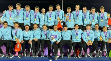 La selección masculina de hockey salió campeón en los Juegos Panamericanos Junior y el Club Mitre de San Martin dijo presente