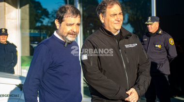 Fernando Moreira y Javier Alonso entregaron 23 nuevos patrulleros para San Martín