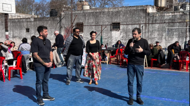 Moreira y Eslaiman en defensa de la comunidad