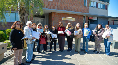 El Municipio de Tigre acompañó a las Mujeres Sanmartinianas en la entrega de ajuares en el Hospital Materno Infantil 