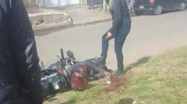 Un policía de la Federal logró frustrar un robo y baleó en la cabeza a un motochorro