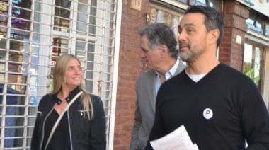 Potencia recorrió San Fernando y presentó propuestas junto a comerciantes