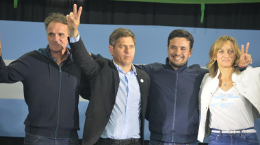 Kicillof, Massa, Katopodis y Galmarini respaldaron a Rovira en el cierre de campaña en Tigre