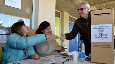 Julio Zamora votó en las elecciones bonaerenses 2025