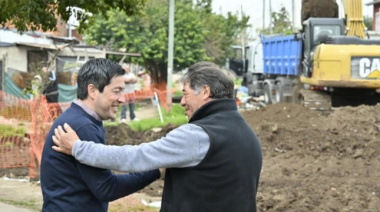 A menos de un día de un triunfo histórico, Nardini retomó su agenda recorriendo obras en Tierras Altas