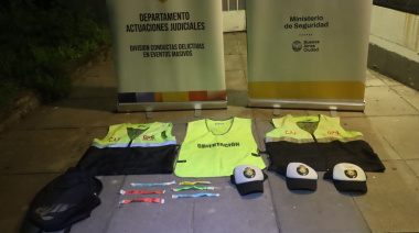 "Don chaleco": la Policía de la Ciudad detuvo a un hombre que hacía ingresar al público disfrazado de seguridad en los recitales de Don Osvaldo en All Boys