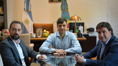 Lucas Ghi se reunió con el grupo que realizará una importante inversión en Morón