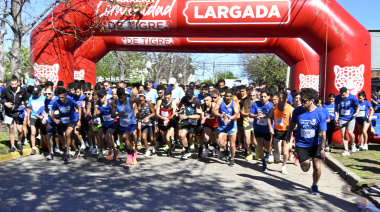 Carrera Comunidad de Tigre: la propuesta deportiva del Municipio convocó a miles de vecinos y vecinas en Troncos del Talar