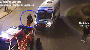 Circulaba en una moto sin documentación e impactó a un auto en Benavídez