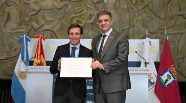 Jorge Macri y José Luis Martínez-Almeida impulsan una agenda común para el futuro urbano de Buenos Aires y Madrid
