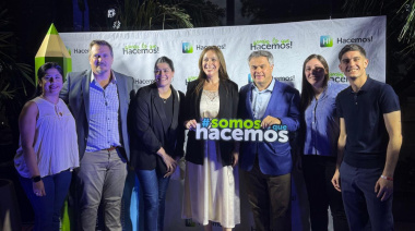 Santiago Medrano presente en el cocktail anual de la Fundación Hacemos